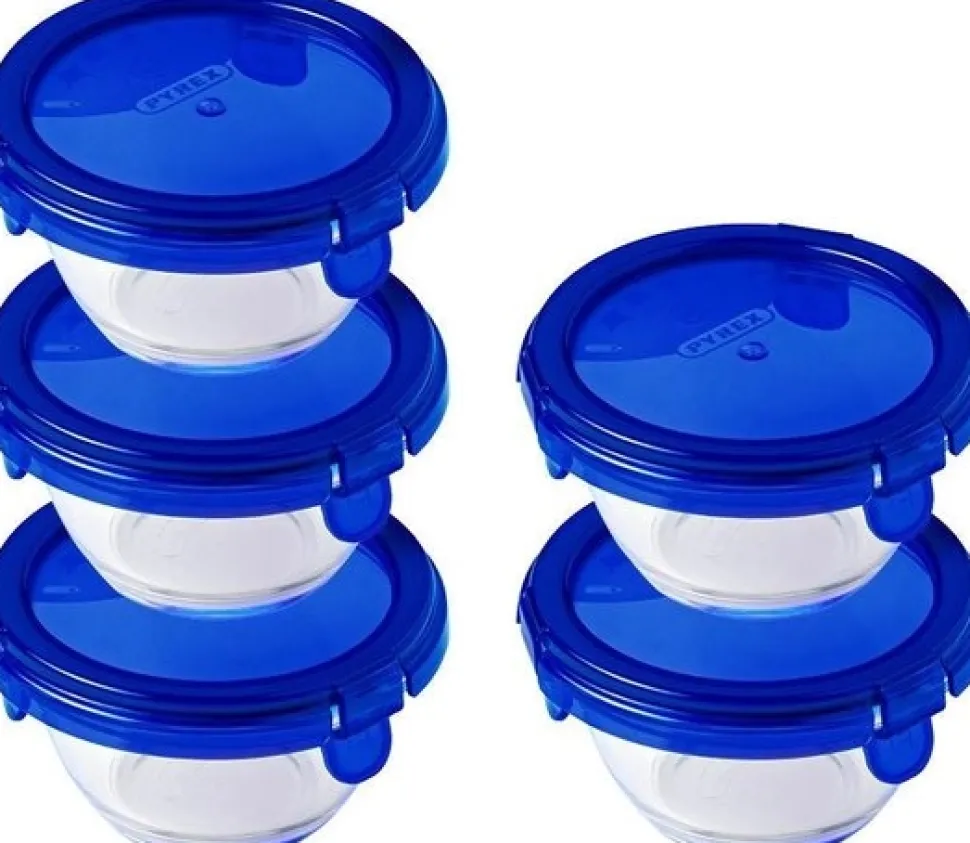 Vershoudbakje Pyrex Cook & Go Rond Transparant 0,2 L