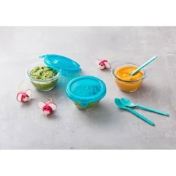 Vershoudbakje Pyrex My First Pyrex Rond Transparant 200 ml (Set van 10)