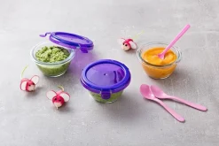Pyrex Vershoudbakje My First Rond Transparant Paars 0,2 L Online