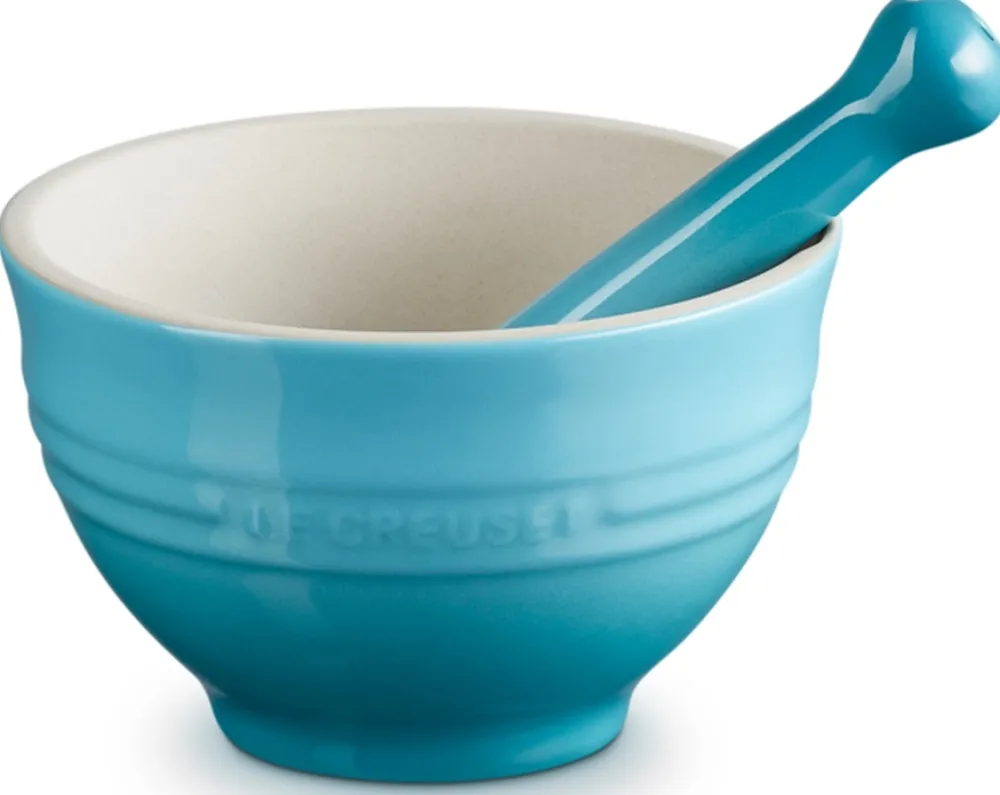 Le Creuset Vijzel Caribbean Blue 11 Online