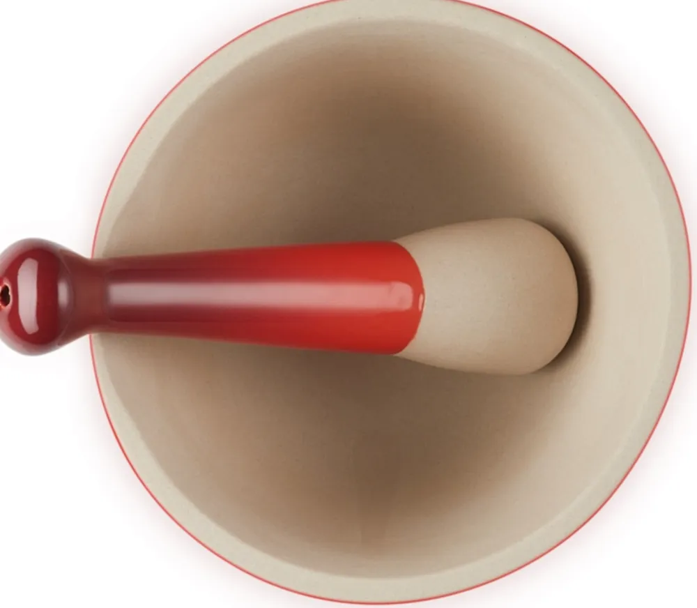 Le Creuset Vijzel Kersenrood 11,5 cm (0,3L) Outlet