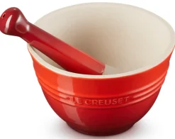 Le Creuset Vijzel Kersenrood 11,5 cm (0,3L) Outlet