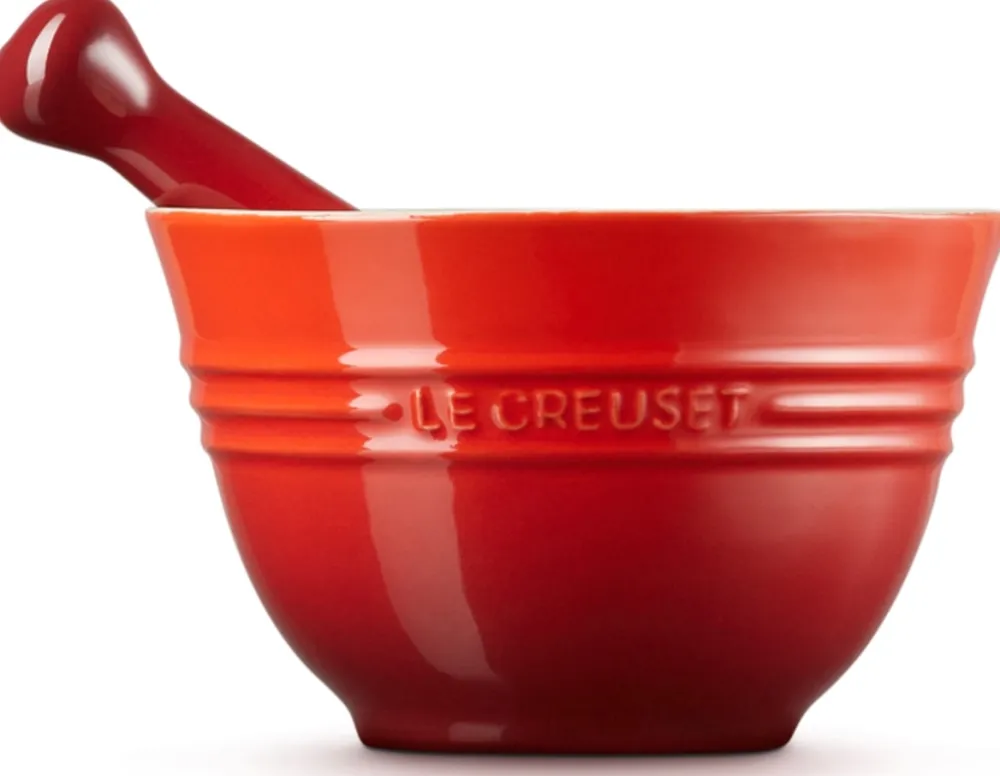 Le Creuset Vijzel Kersenrood 11,5 cm (0,3L) Outlet