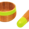Pebbly Vijzel met Stamper Groen Discount