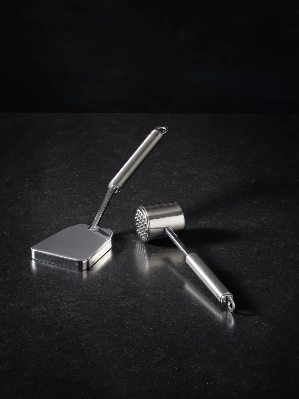 Vleeshamer Rösle Keuken Zilver 32 cm