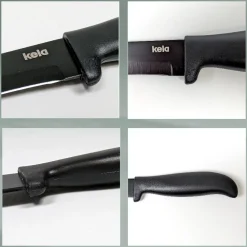 Vleesmes Kela Acida Zwart 32 cm