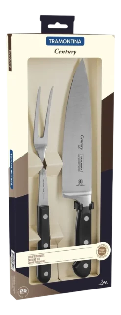 Tramontina en -Mes Century Zwart (2-Delig) Discount