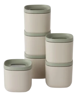 Voedselcontainer set BergHOFF Leo Recycled (6-delig)