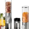 Voorraadbus Adhoc Deposito Dispenser Cornflakes Zilver
