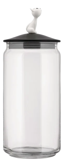 Voorraadbus Alessi MioJar Black 1,5 L