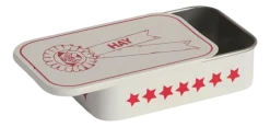 Voorraadbus HAY Dogs Treat Tin Small Red And White