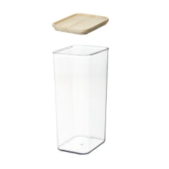Voorraadbus iDesign Ro Pansino Transparant 4,3 L