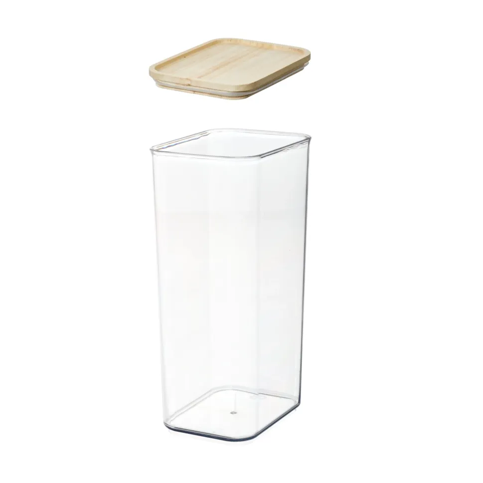 Voorraadbus iDesign Ro Pansino Transparant 4,3 L