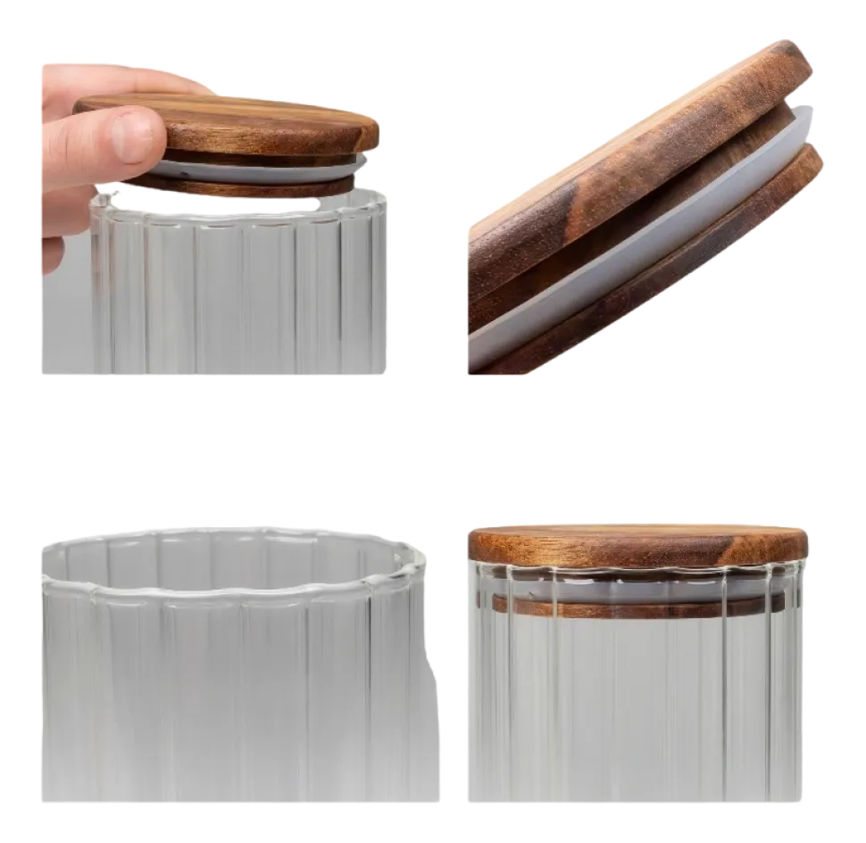 Voorraadbus Kela Dorothea Transparant 600 ml