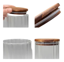 Voorraadbus Kela Dorothea Transparant 900 ml