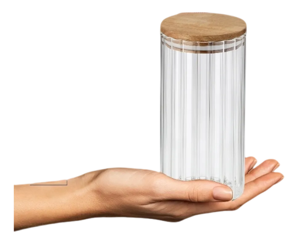 Voorraadbus Kela Dorothea Transparant 900 ml