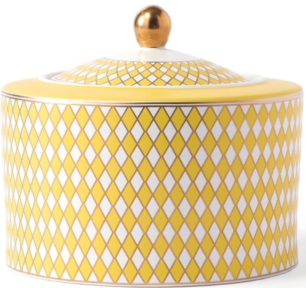 POLSPOTTEN Voorraadbus Jar Chess Low Yellow Hot