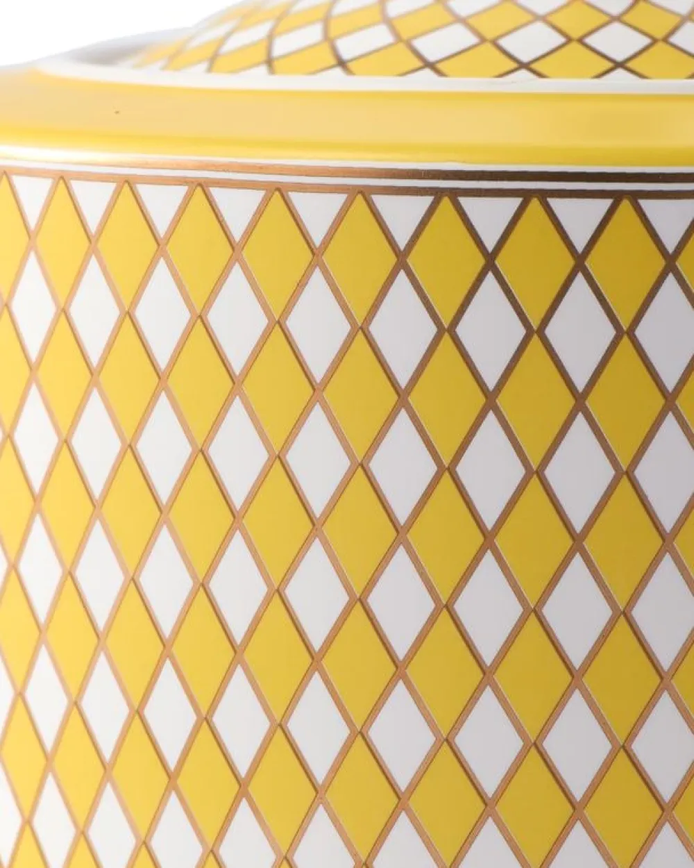 POLSPOTTEN Voorraadbus Jar Chess Low Yellow Hot