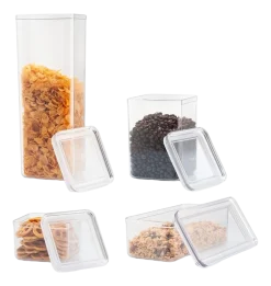 Voorraadpot Bodum Bodum Canteen Transparent (Set van 6)