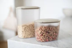 Voorraadpot Koziol Connect Ovaal 2,5 liter Bruin