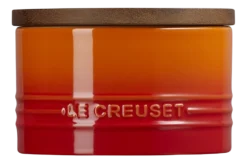 Voorraadpot Le Creuset Stoneware Signature Met Deksel Oranjerood 8,5 cm (470 ml)