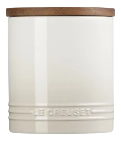 Voorraadpot Le Creuset Stoneware Signature Met Deksel Meringue 14 cm (1100 ml)