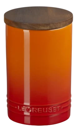 Le Creuset Voorraadpot Stoneware Signature Met Deksel Oranjerood 16,4 cm (770 ml) Clearance
