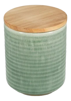 Voorraadpot Salt & Pepper Cameo Green 12,5 x 15,5 cm