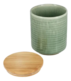 Voorraadpot Salt & Pepper Cameo Green 12,5 x 15,5 cm