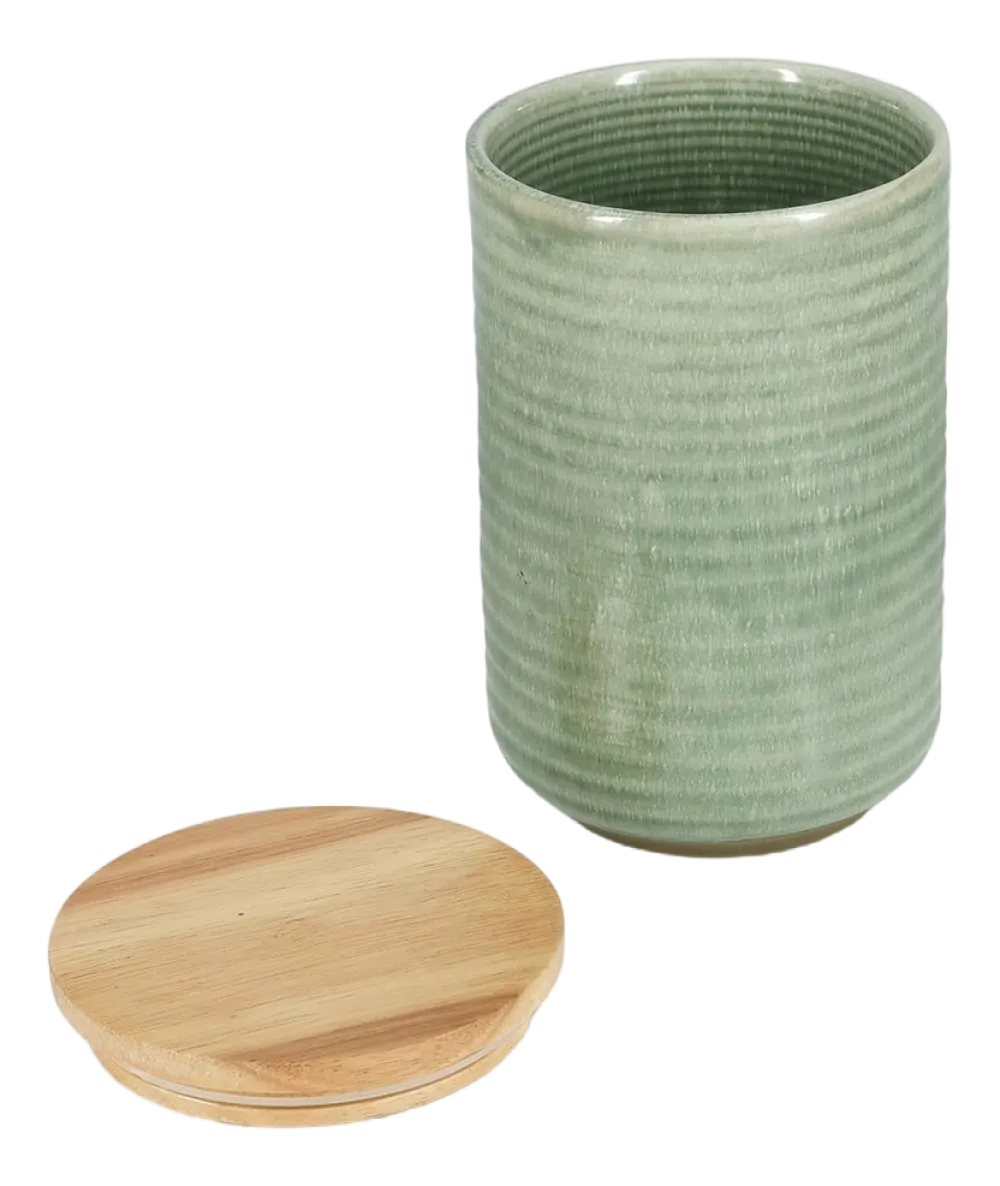 Salt & Pepper Voorraadpot Cameo Green 12,5 x 20 cm New