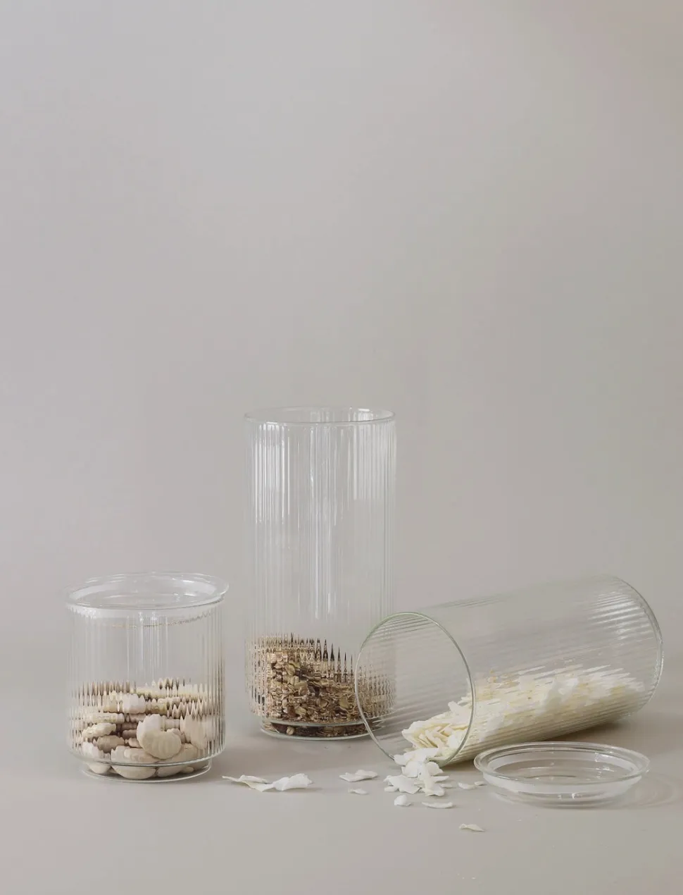 Voorraadpot Stelton Pilastro Clear 0,6 L