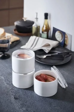 Voorraadpot Yamazaki Tower White S