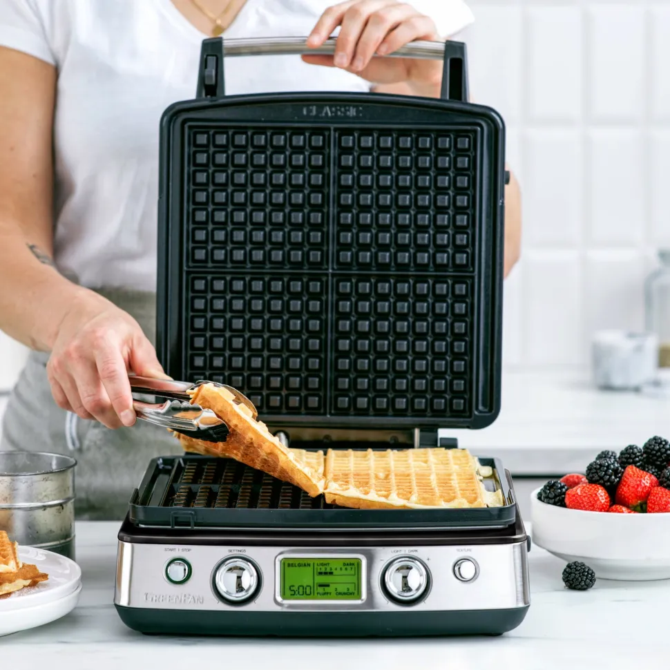 Wafelijzer Greenpan Black