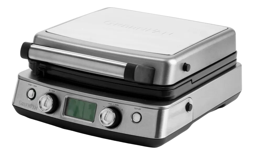 Wafelijzer Greenpan Black