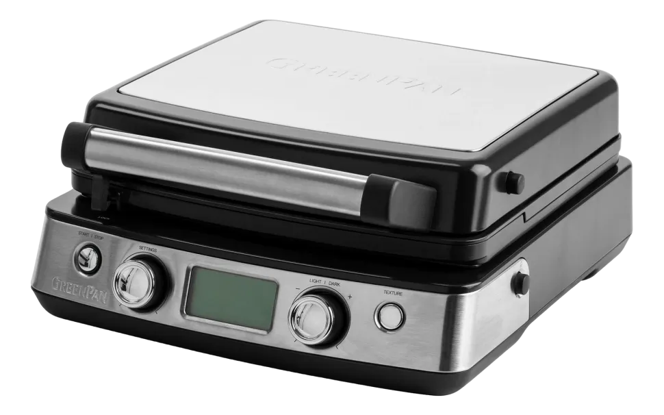 Wafelijzer Greenpan Stainless Steel