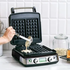 Wafelijzer Greenpan Stainless Steel