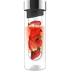 Waterfles Asobu Flavour It Smoke Silver 480 ml