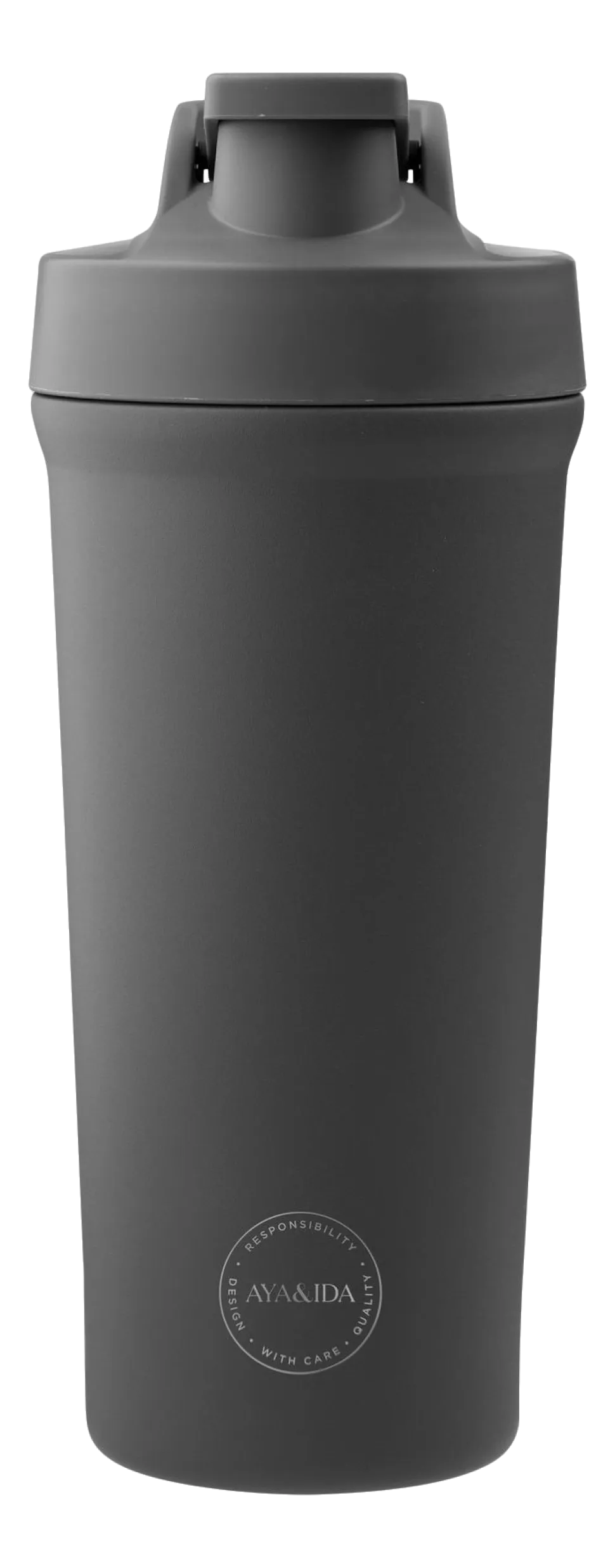 Waterfles AYA&IDA Shaker Bottle Dark Grey 750 ml