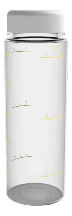 Waterfles Barista & Co Timer Fles Wit