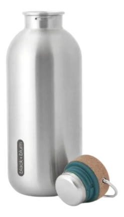 Waterfles Black+Blum Single Wall Bottle Blauw 600 ml
