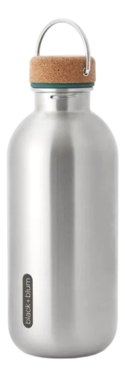 Waterfles Black+Blum Single Wall Bottle Blauw 600 ml