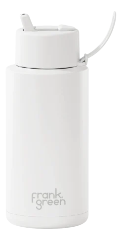Waterfles Frank Green Ceramic Reusable Bottle Cloud 1000 ml