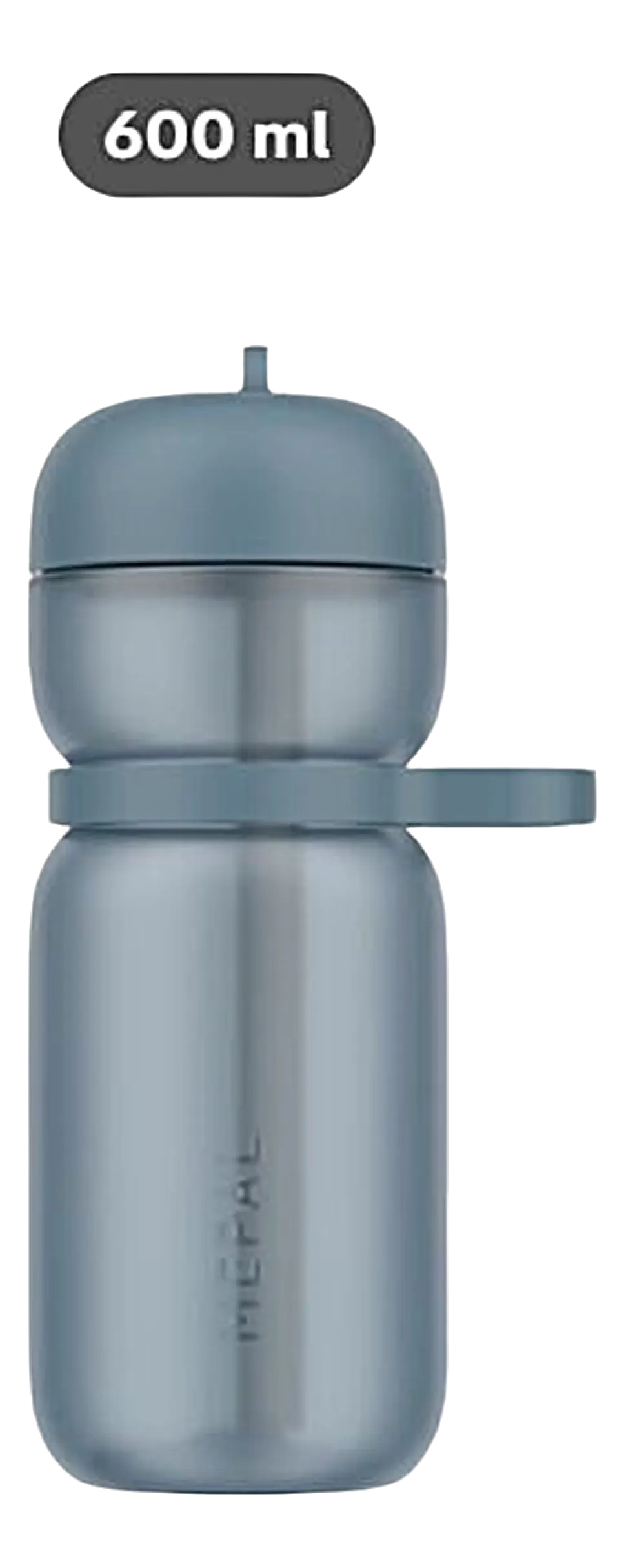 Waterfles Mepal Flip Sport Ceramic White 600 ml