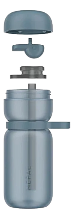 Waterfles Mepal Flip Sport Graphite Black 600 ml