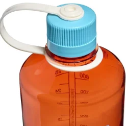 Waterfles Nalgene Narrow-Mouth Flame Blue Atoll 1 L