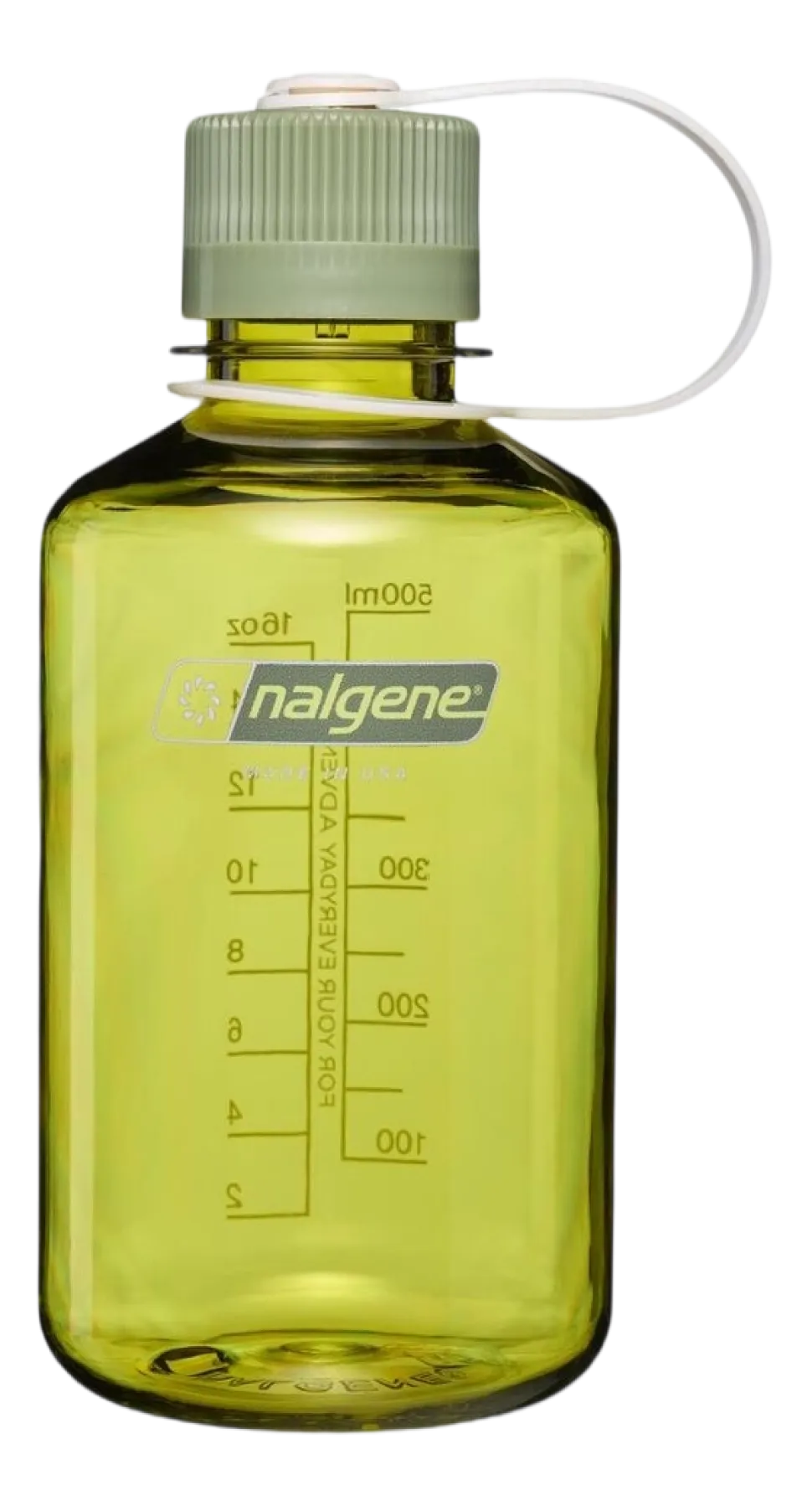 Waterfles Nalgene Narrow-Mouth Endive Oil Green 500 ml