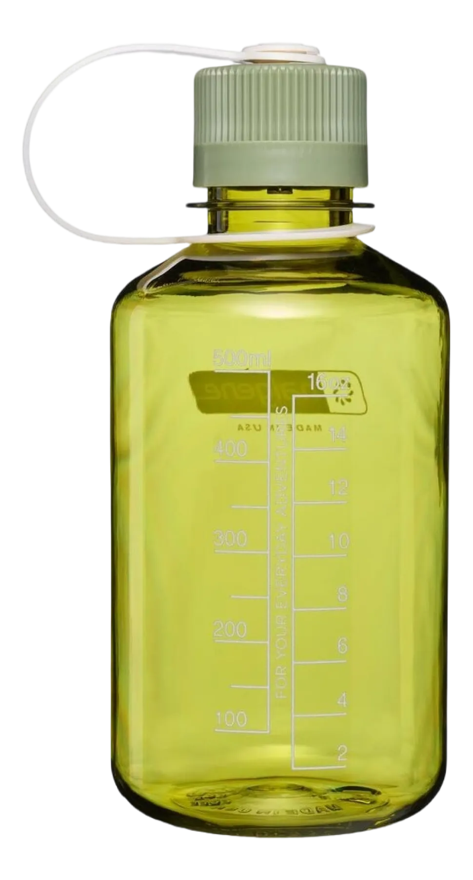 Waterfles Nalgene Narrow-Mouth Endive Oil Green 500 ml