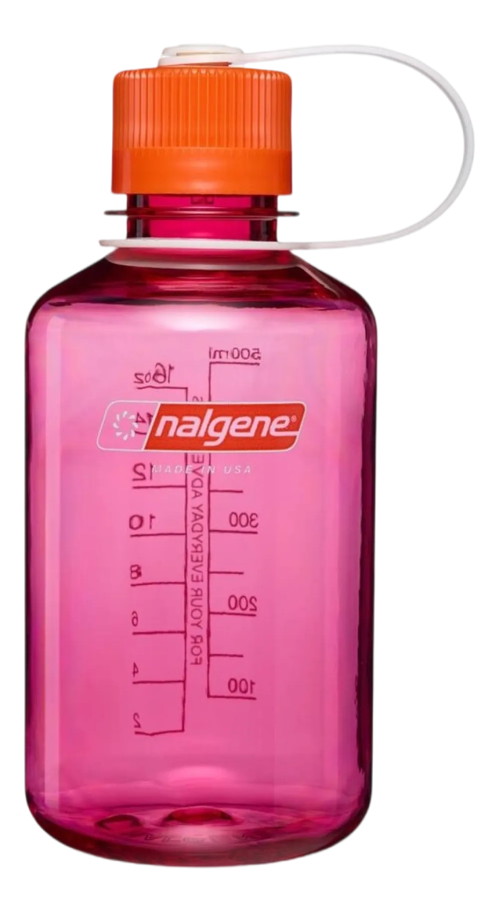 Nalgene Waterfles Narrow-Mouth Fuchsia Purple Flame 500 ml Hot