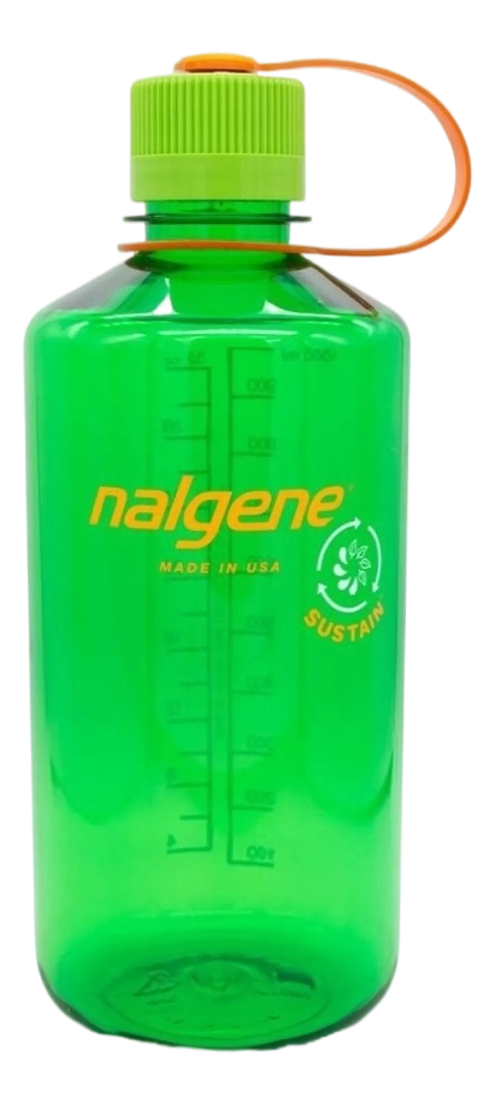 Nalgene Waterfles Narrow Mouth 1000 ml Melon Ball Outlet
