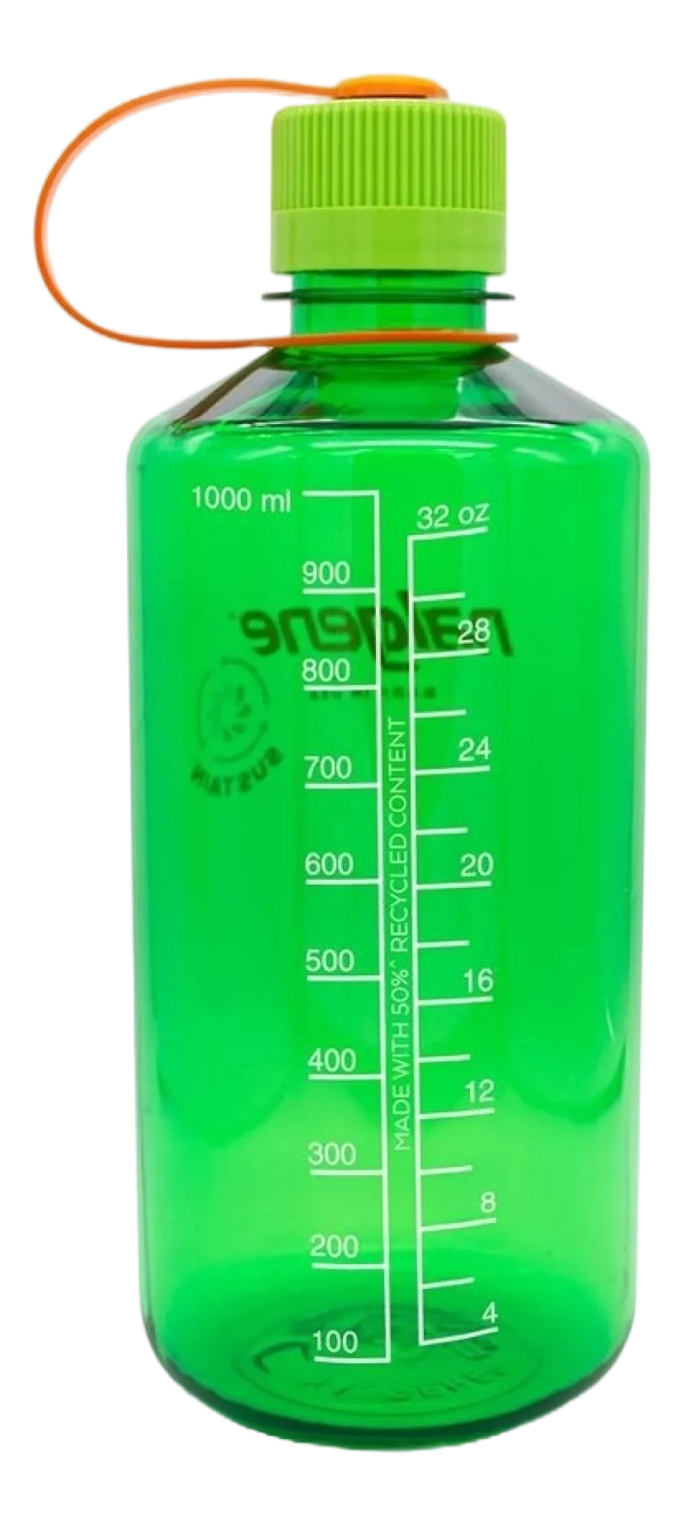 Nalgene Waterfles Narrow Mouth 1000 ml Melon Ball Outlet